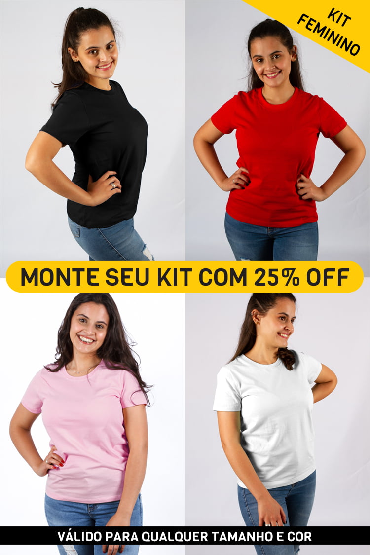 camisetas femininas p